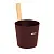 Шайка EVEREST 5л алюминий DARK BROWN (TG-46)