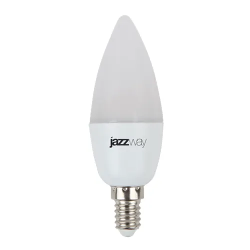 Лампа Jazzway POWER LED E14, 9W 3000К 230V 820Lm, свеча мат