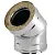 Отвод 45° ВУЛКАН d150х250 V50R (321/0,8мм+304/0,5мм)